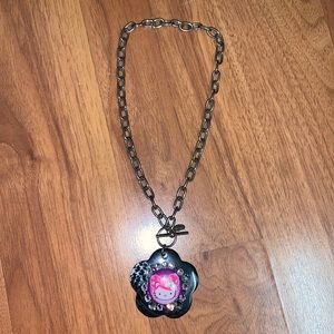 Tarina Tarantino x Pink Head Hello Kitty Necklace